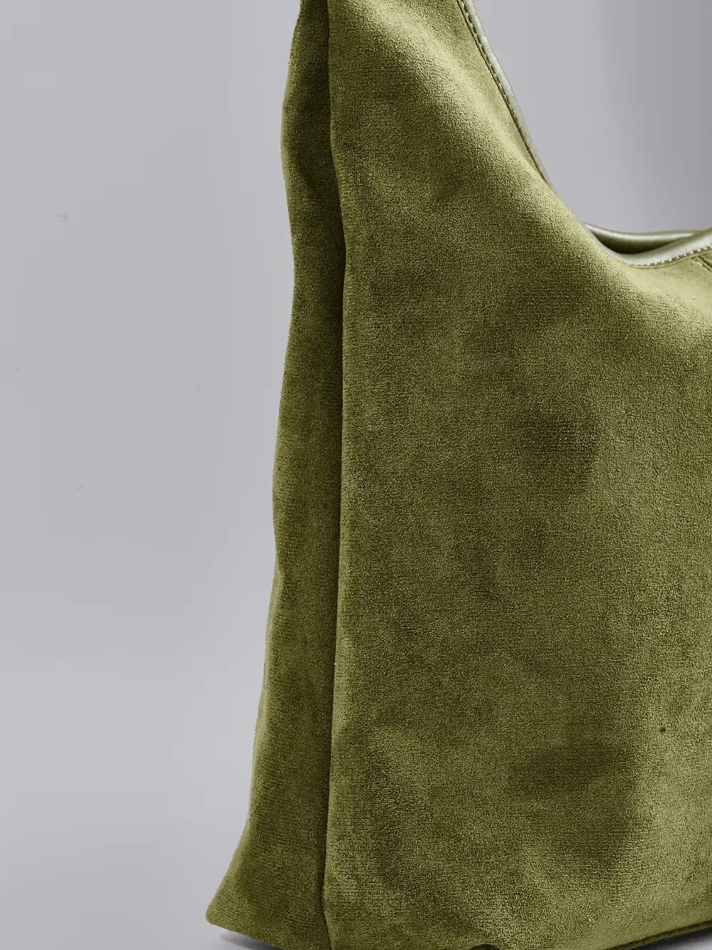 Suede Daily Leather Tote Noirvere