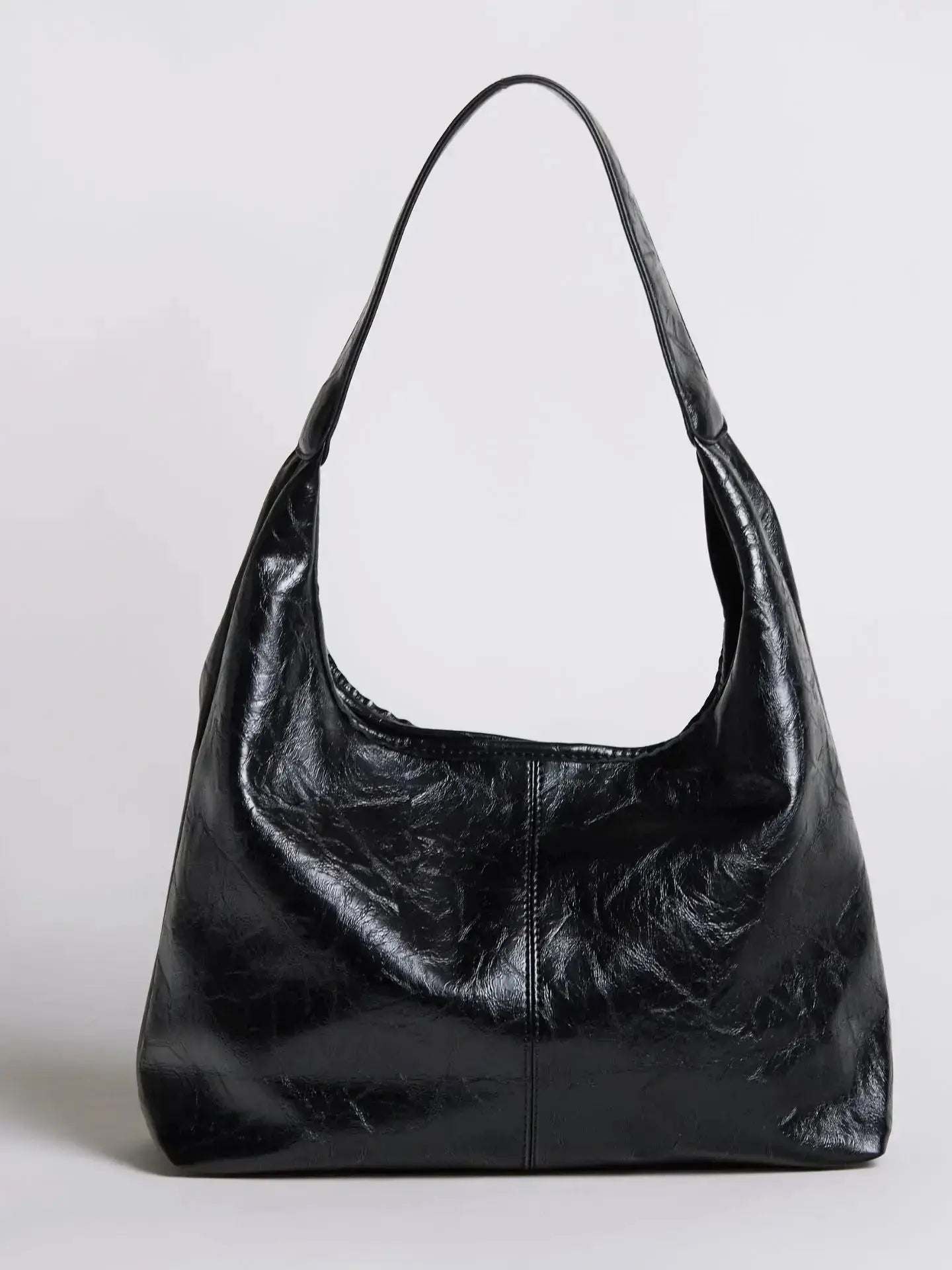 Scarlett Distressed Leather Tote Noirvere