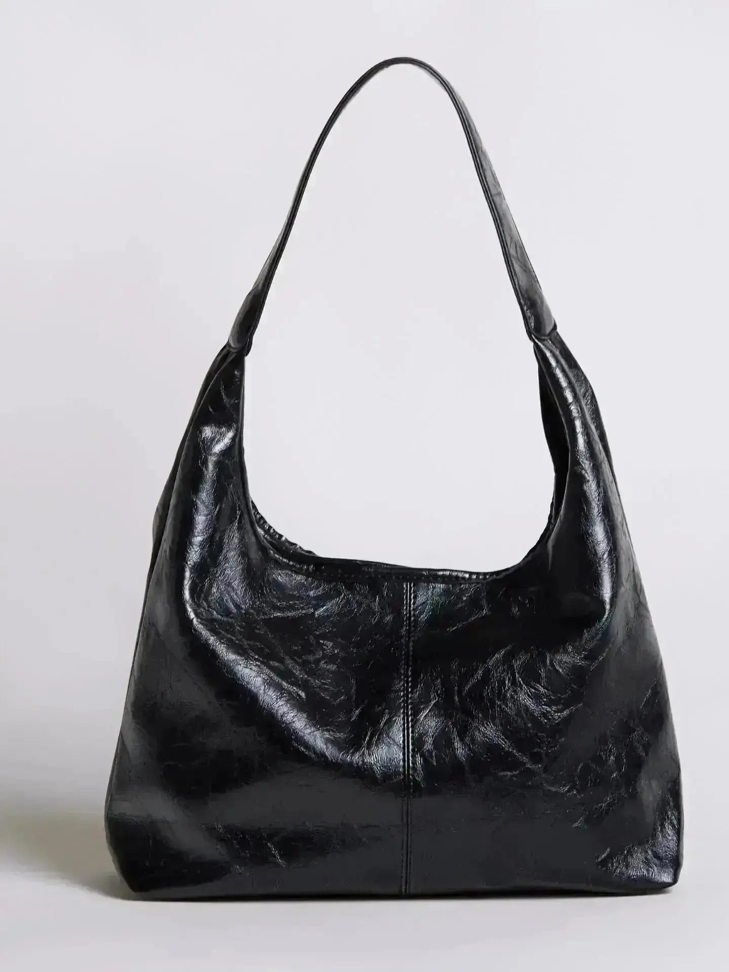 Scarlett Distressed Leather Tote Noirvere