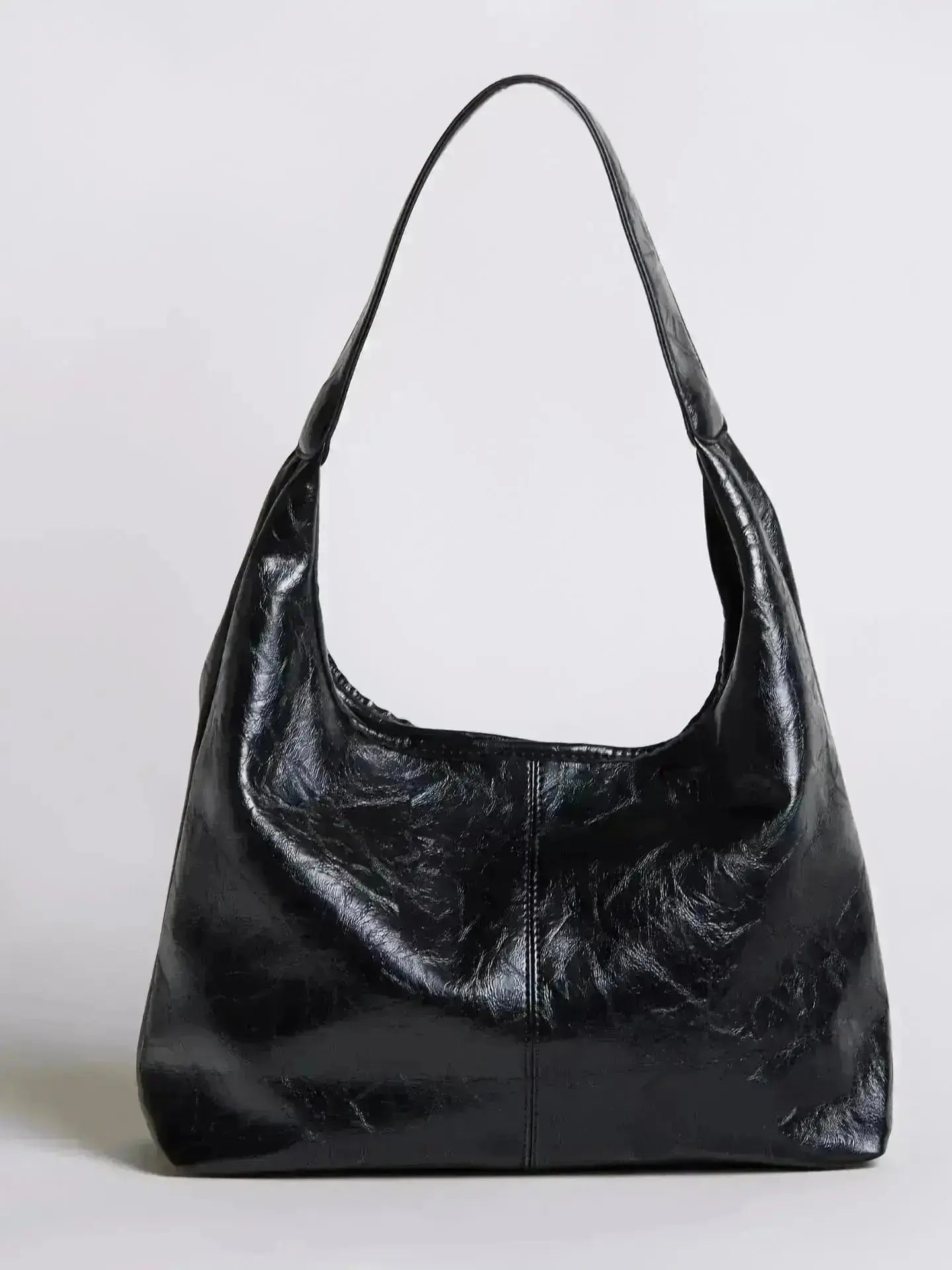 Scarlett Distressed Leather Tote Noirvere