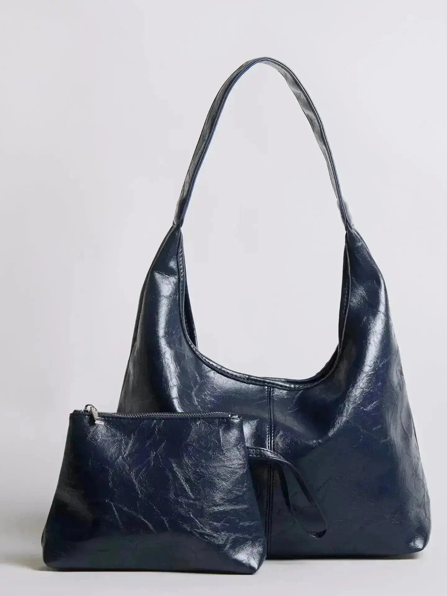 Scarlett Distressed Leather Tote Noirvere