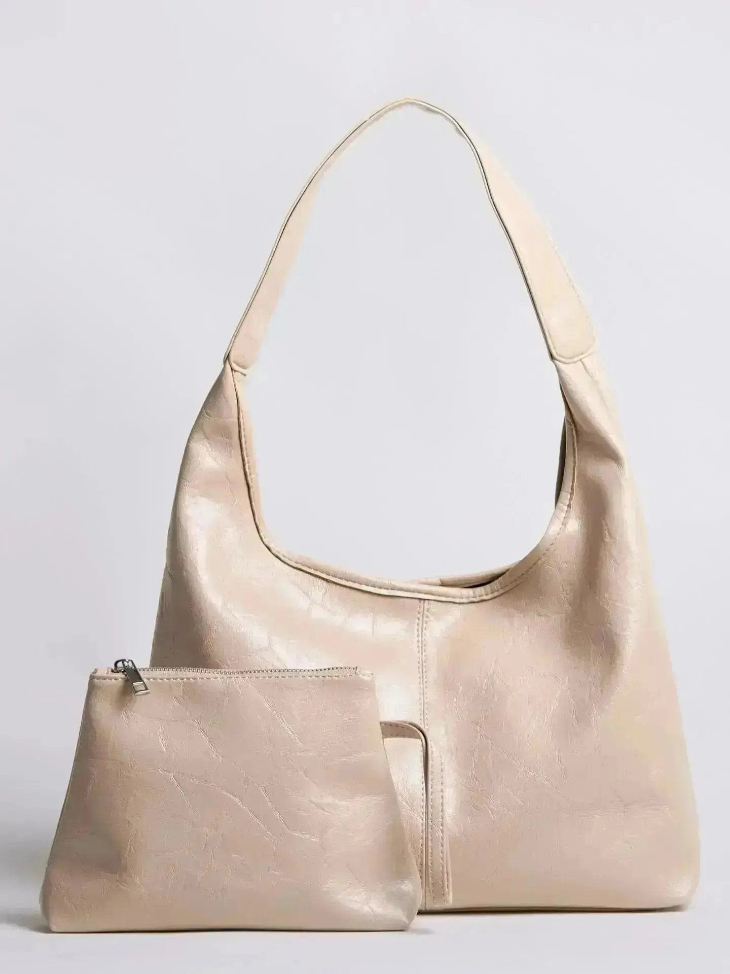 Scarlett Distressed Leather Tote Noirvere
