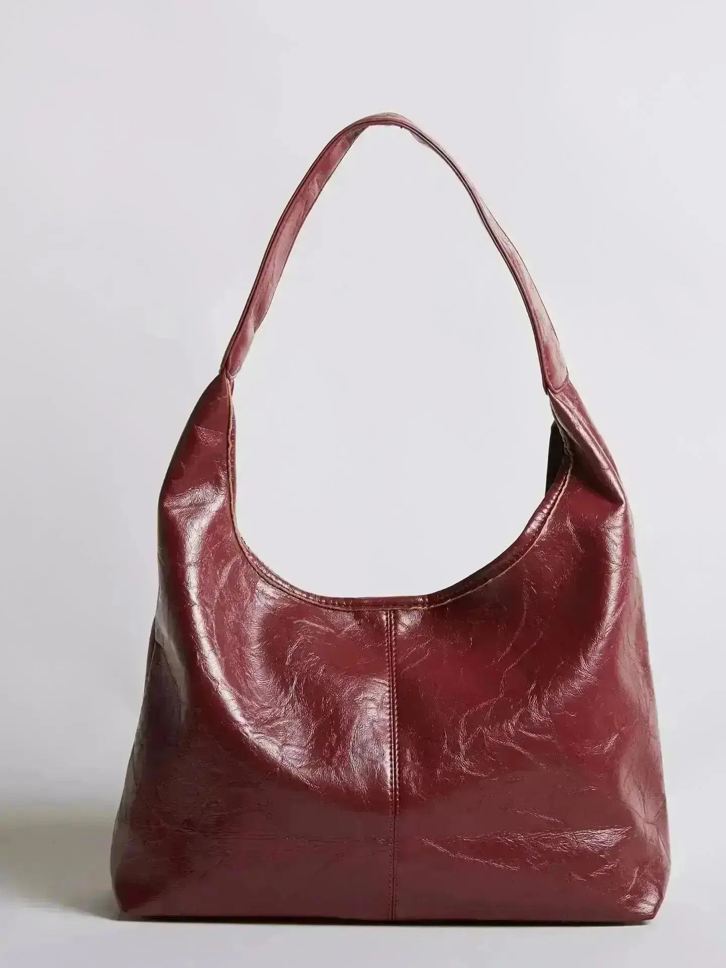 Scarlett Distressed Leather Tote Noirvere