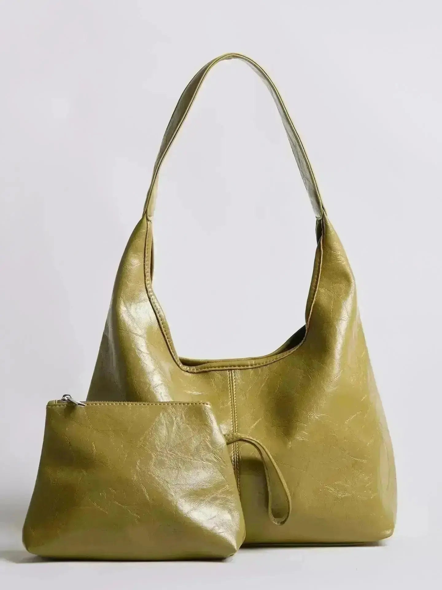 Scarlett Distressed Leather Tote Noirvere