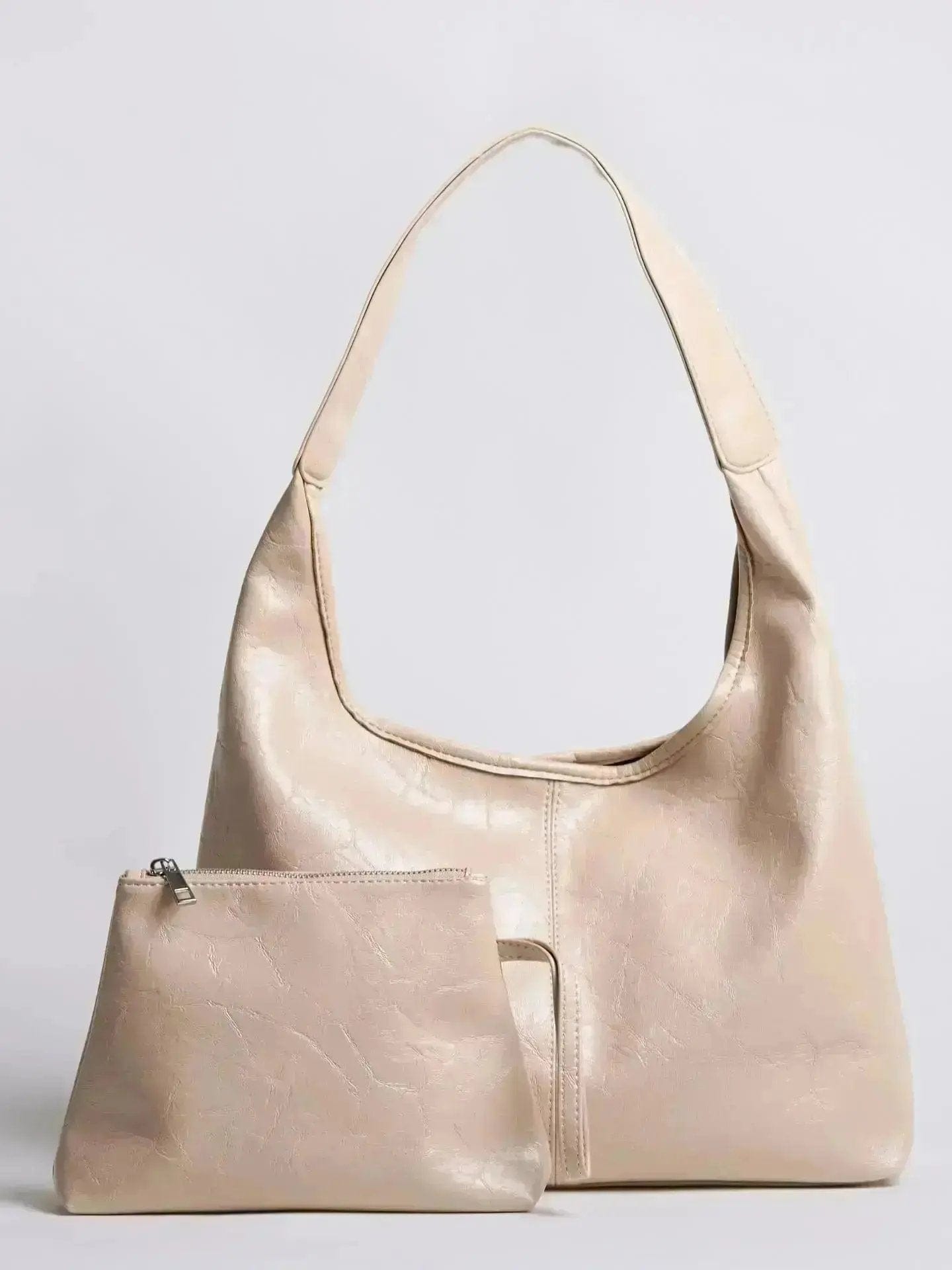Scarlett Distressed Leather Tote Noirvere