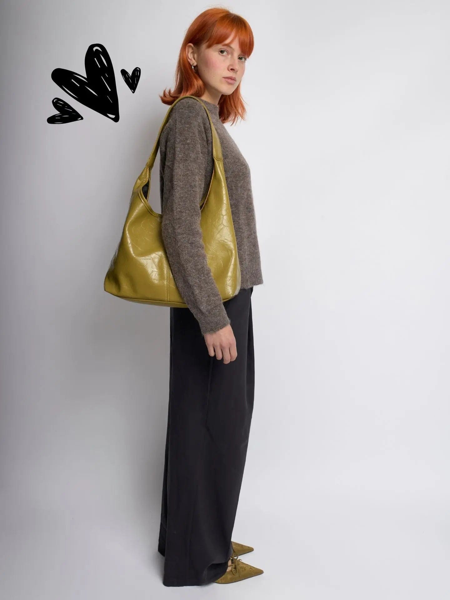 Scarlett Distressed Leather Tote Noirvere