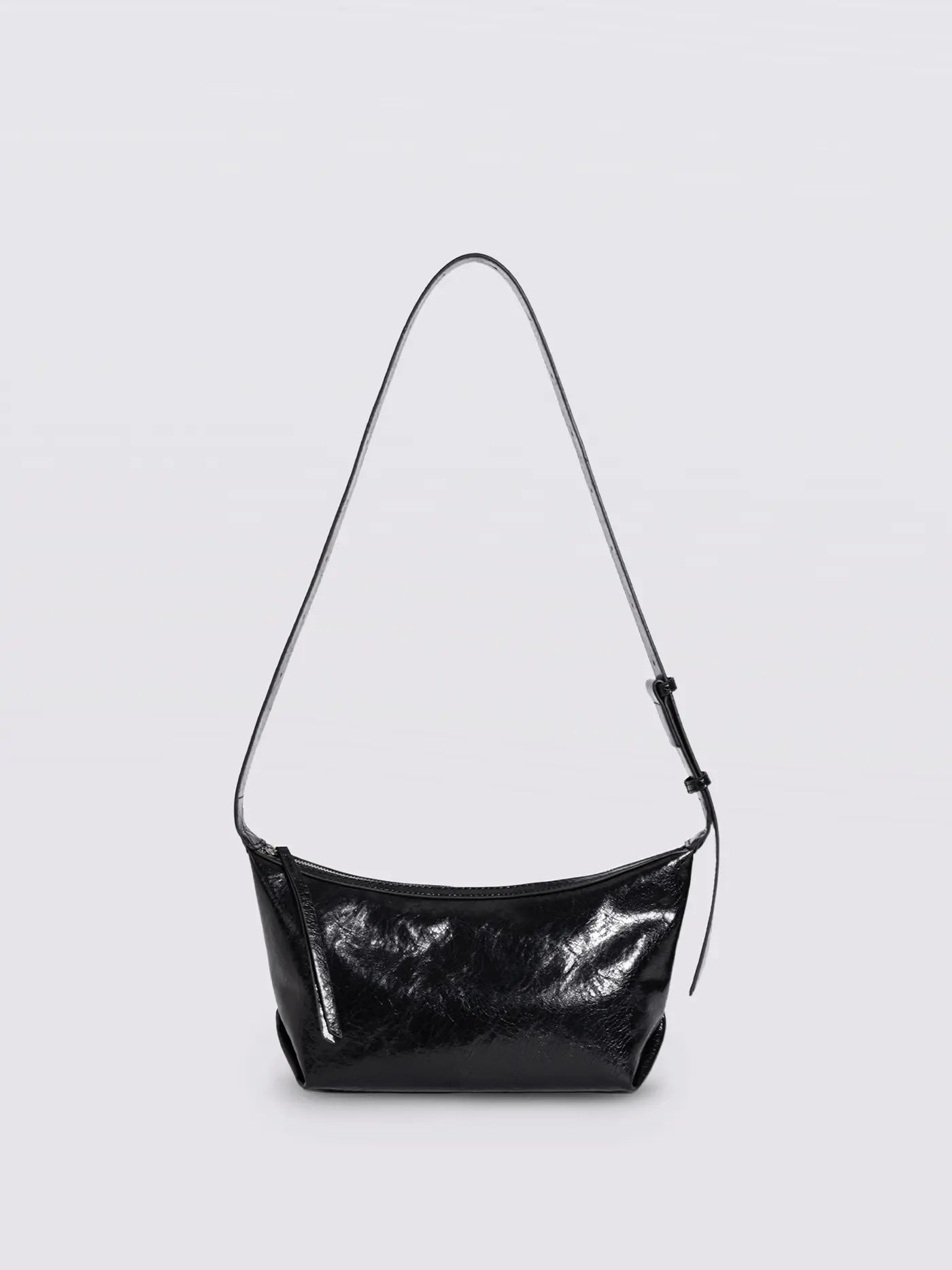 Frida Distressed Leather Sling Noirvere