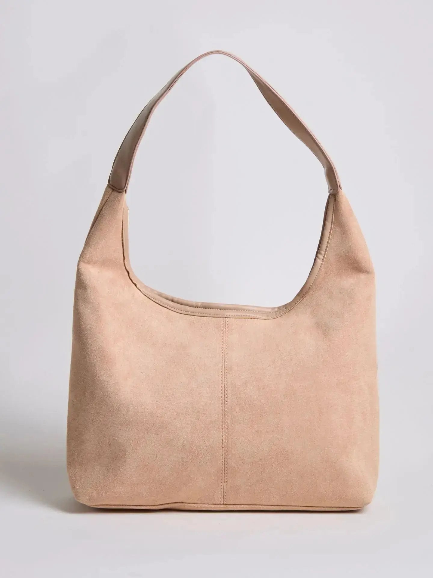 Suede Daily Leather Tote Noirvere