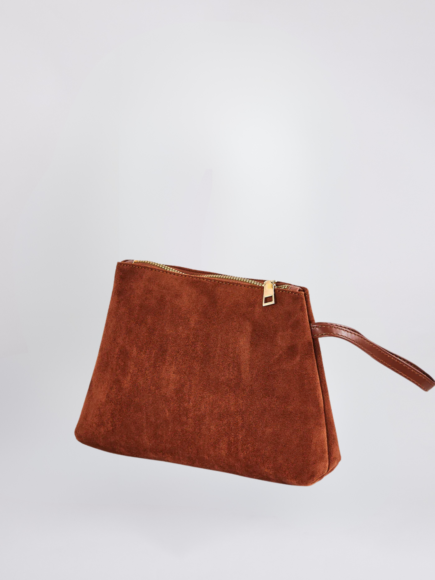 Suede Mini Pouch Noirvere