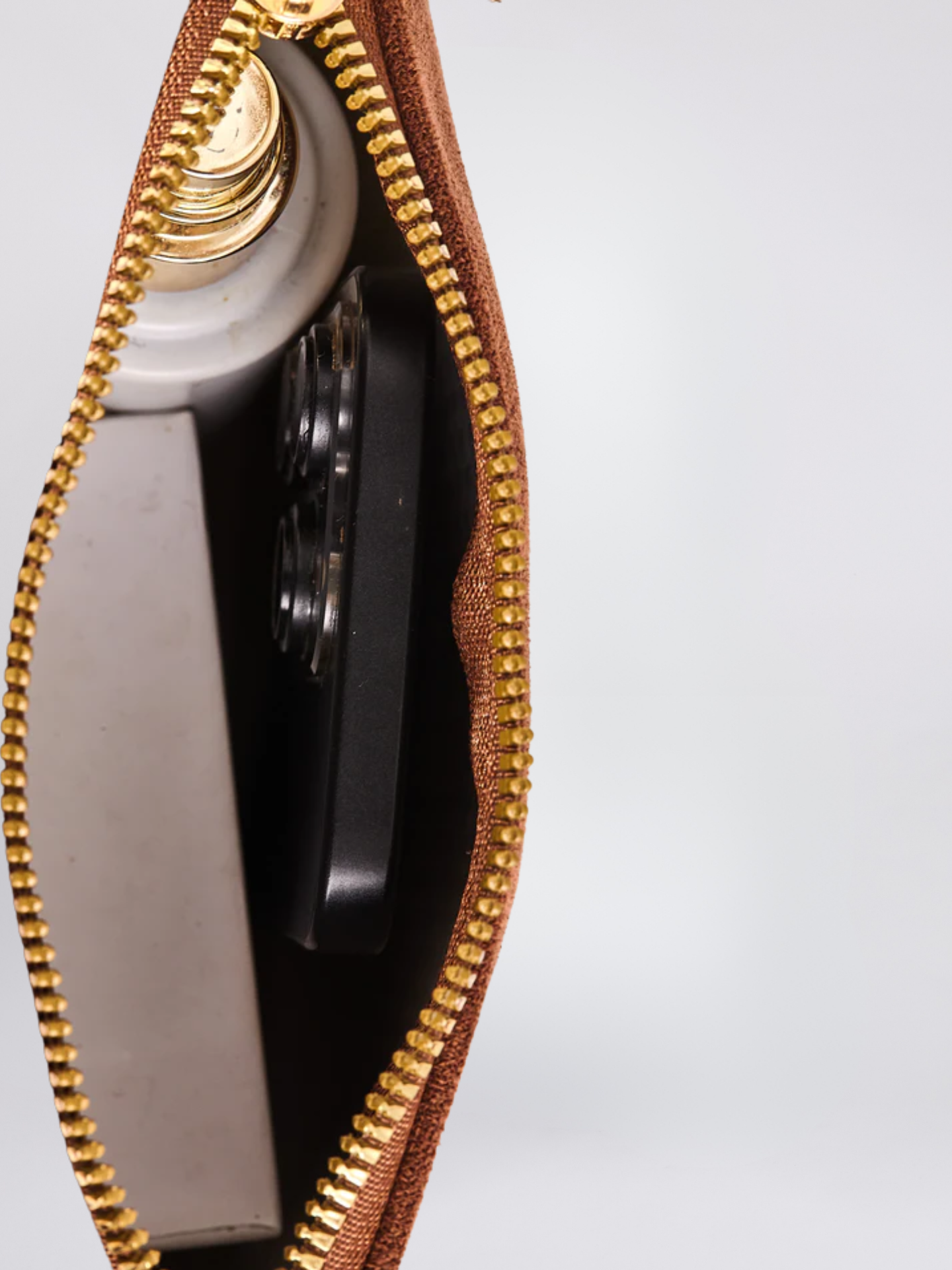 Suede Mini Pouch Noirvere