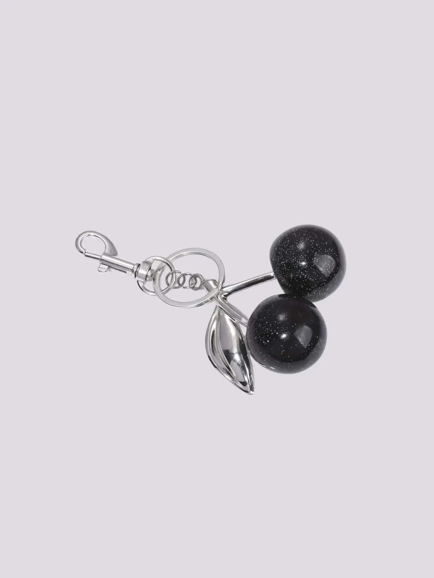 BLACK CHERRY BAG CHARM Noirvere