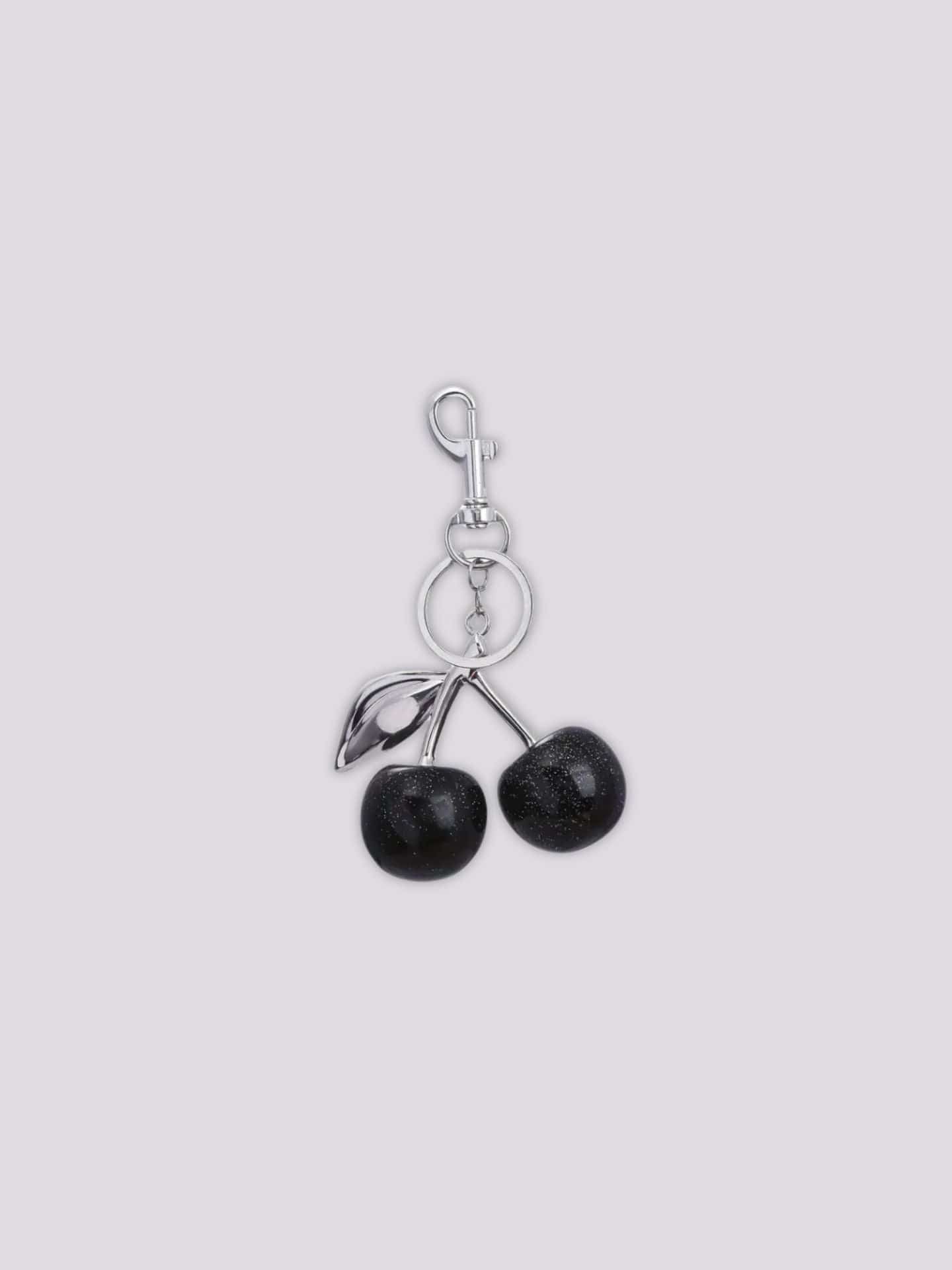 BLACK CHERRY BAG CHARM Noirvere