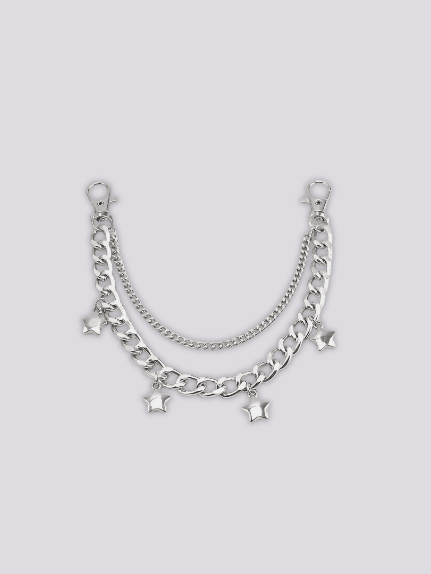 STAR CHAIN BAG CHARM Noirvere