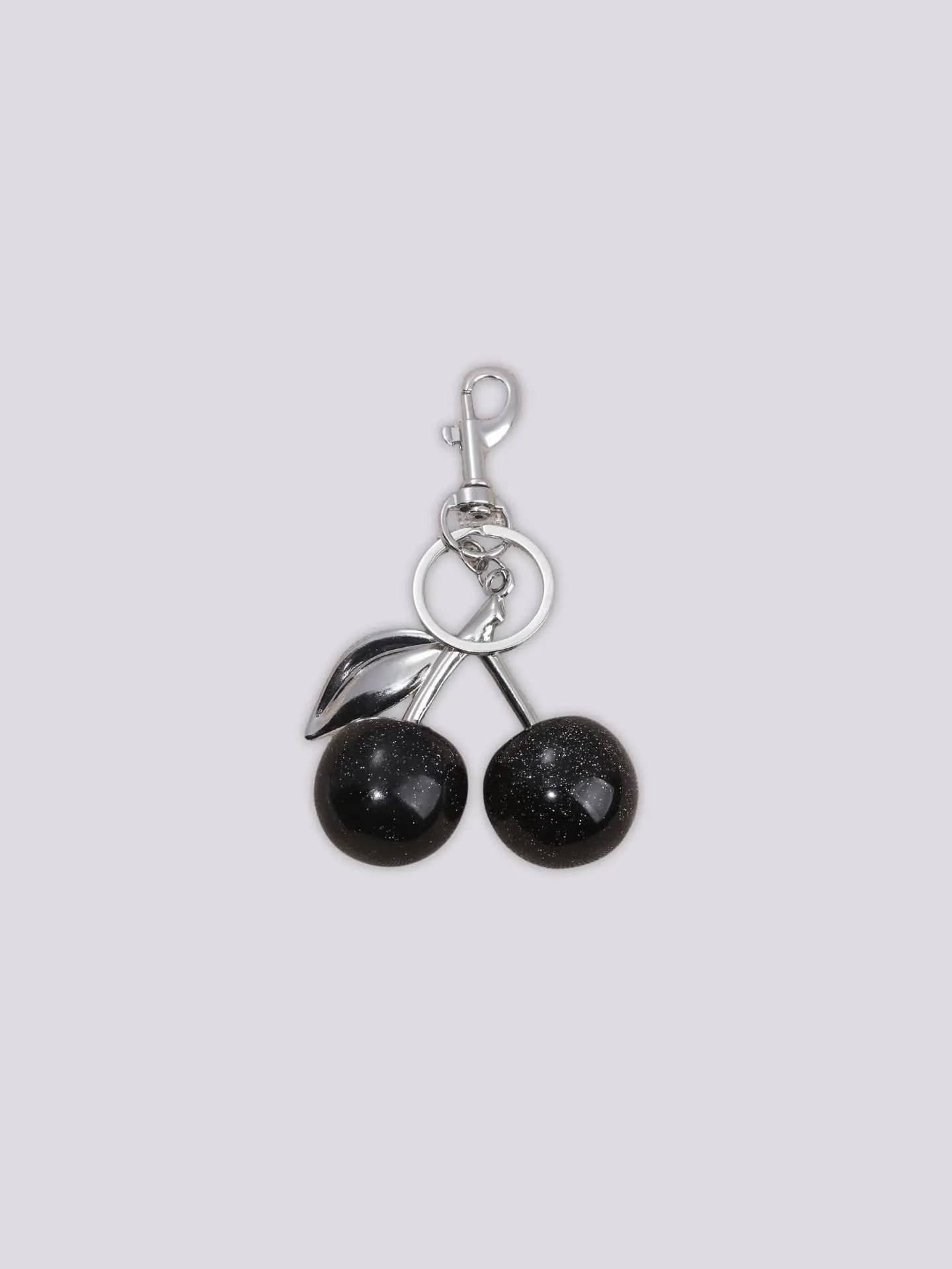BLACK CHERRY BAG CHARM Noirvere