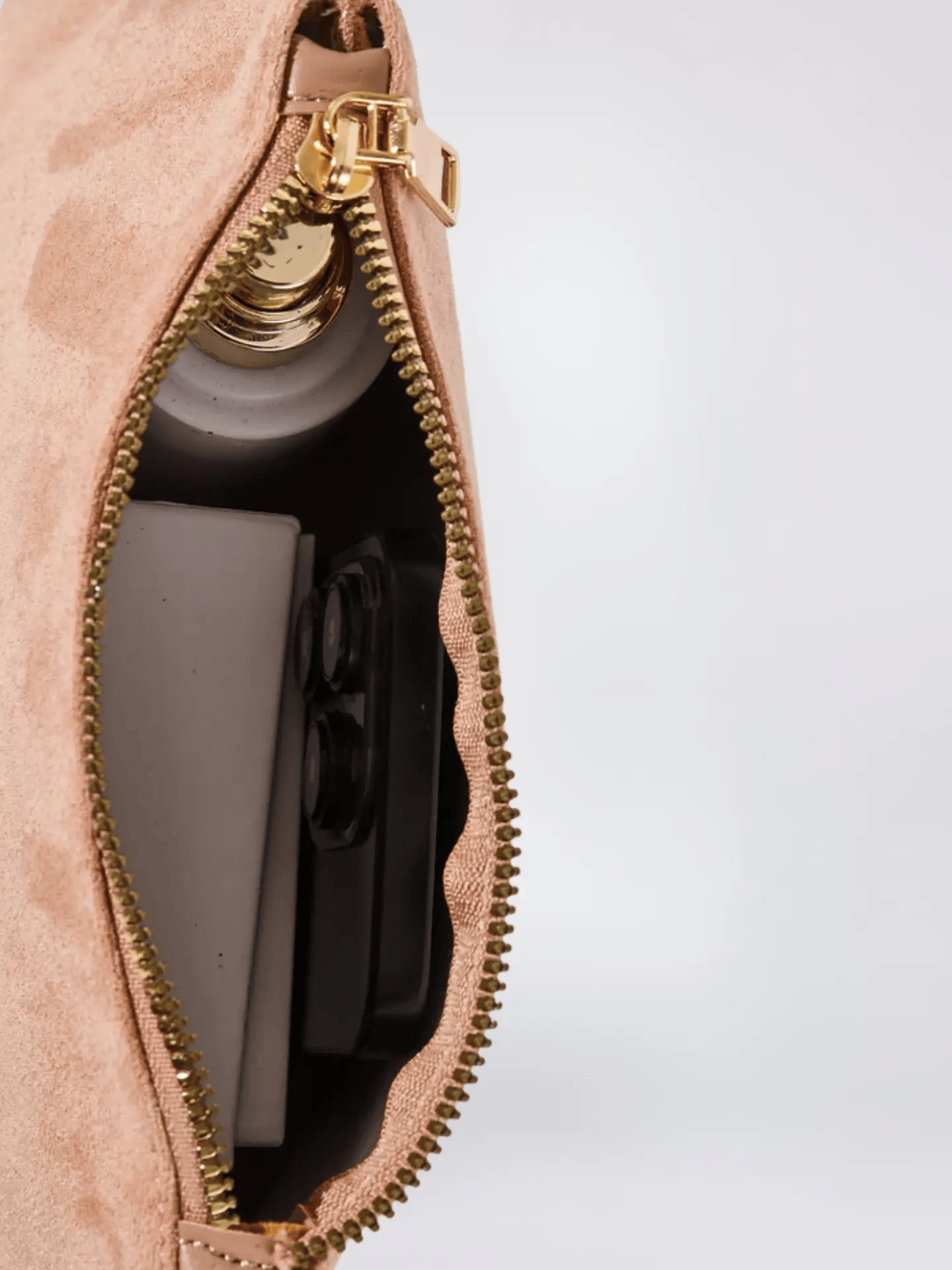 Suede Mini Pouch Noirvere