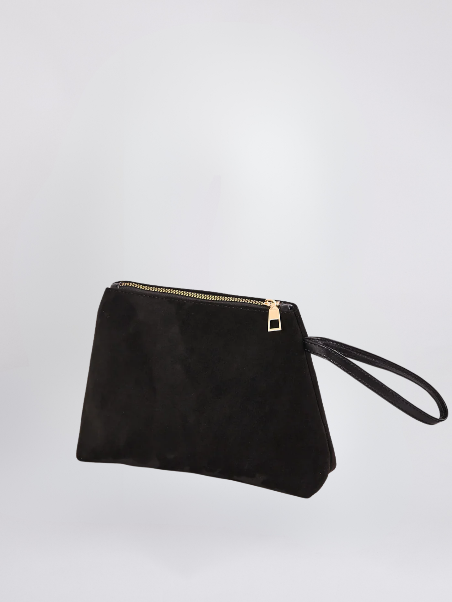 Suede Mini Pouch Noirvere