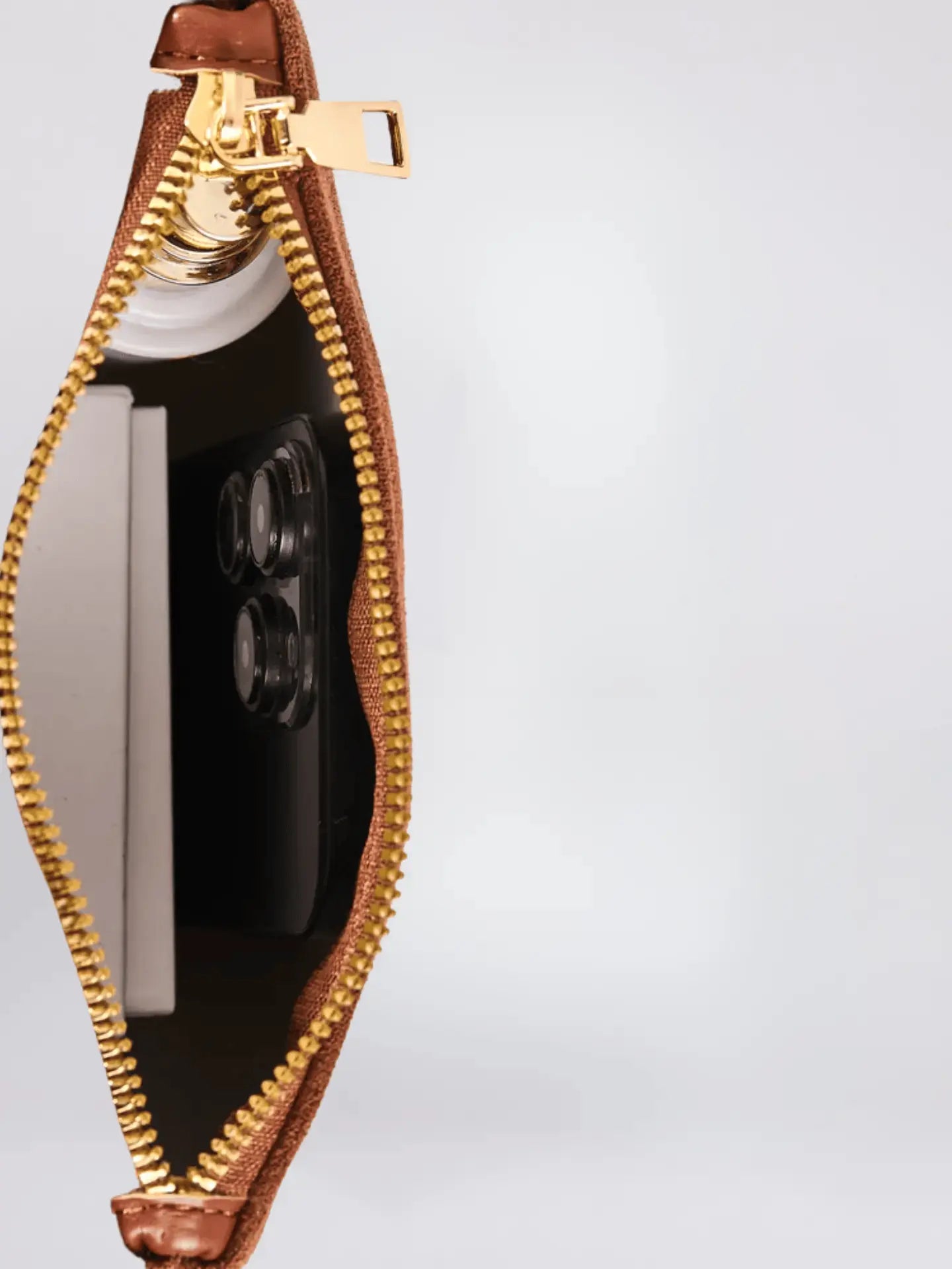 Suede Mini Pouch Noirvere