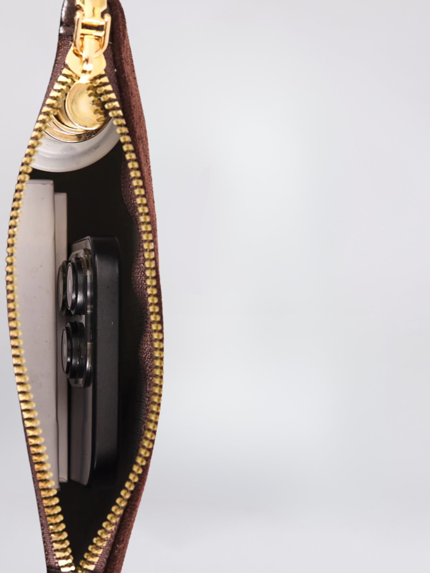 Suede Mini Pouch Noirvere