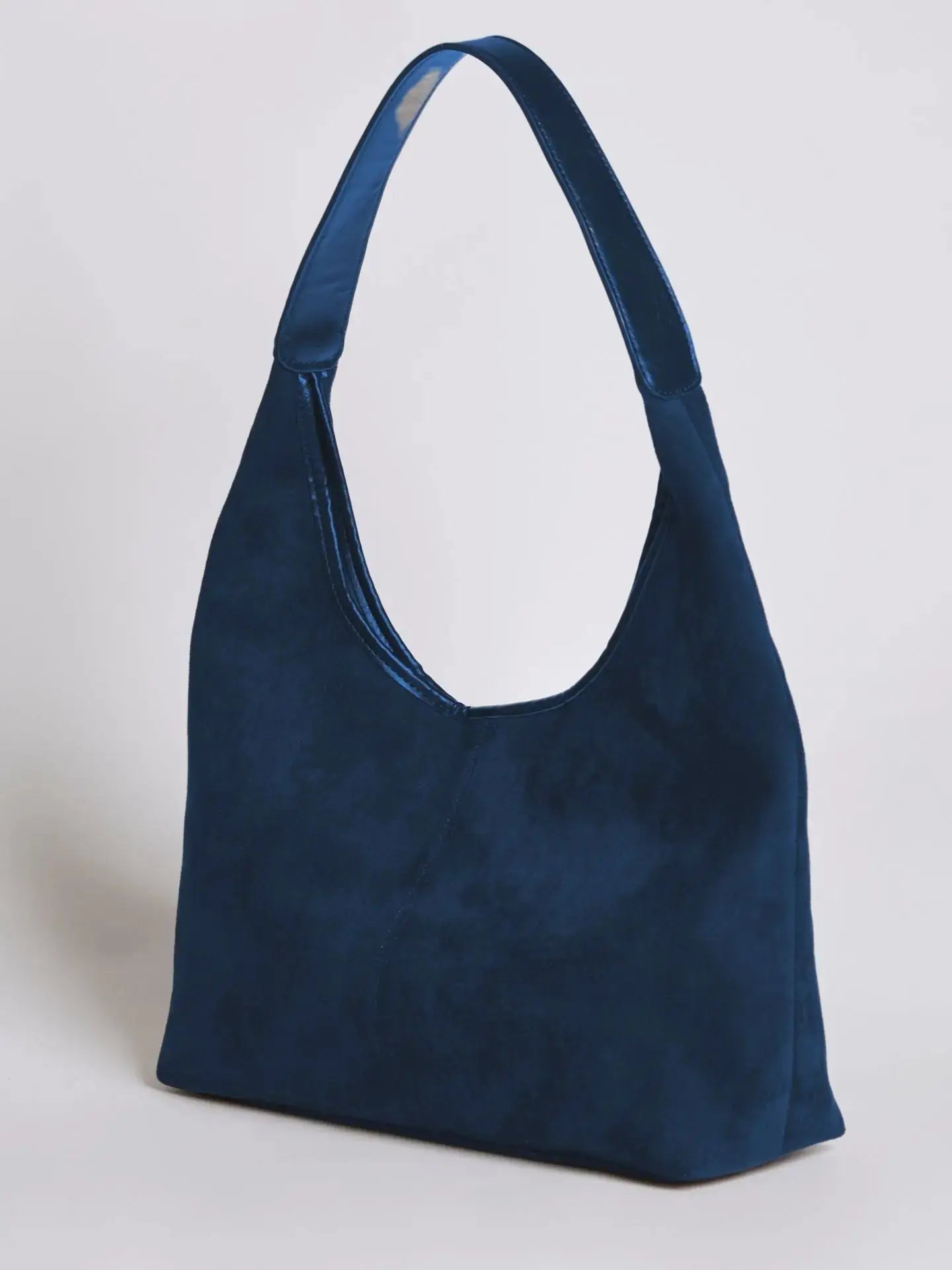 Suede Daily Leather Tote Noirvere