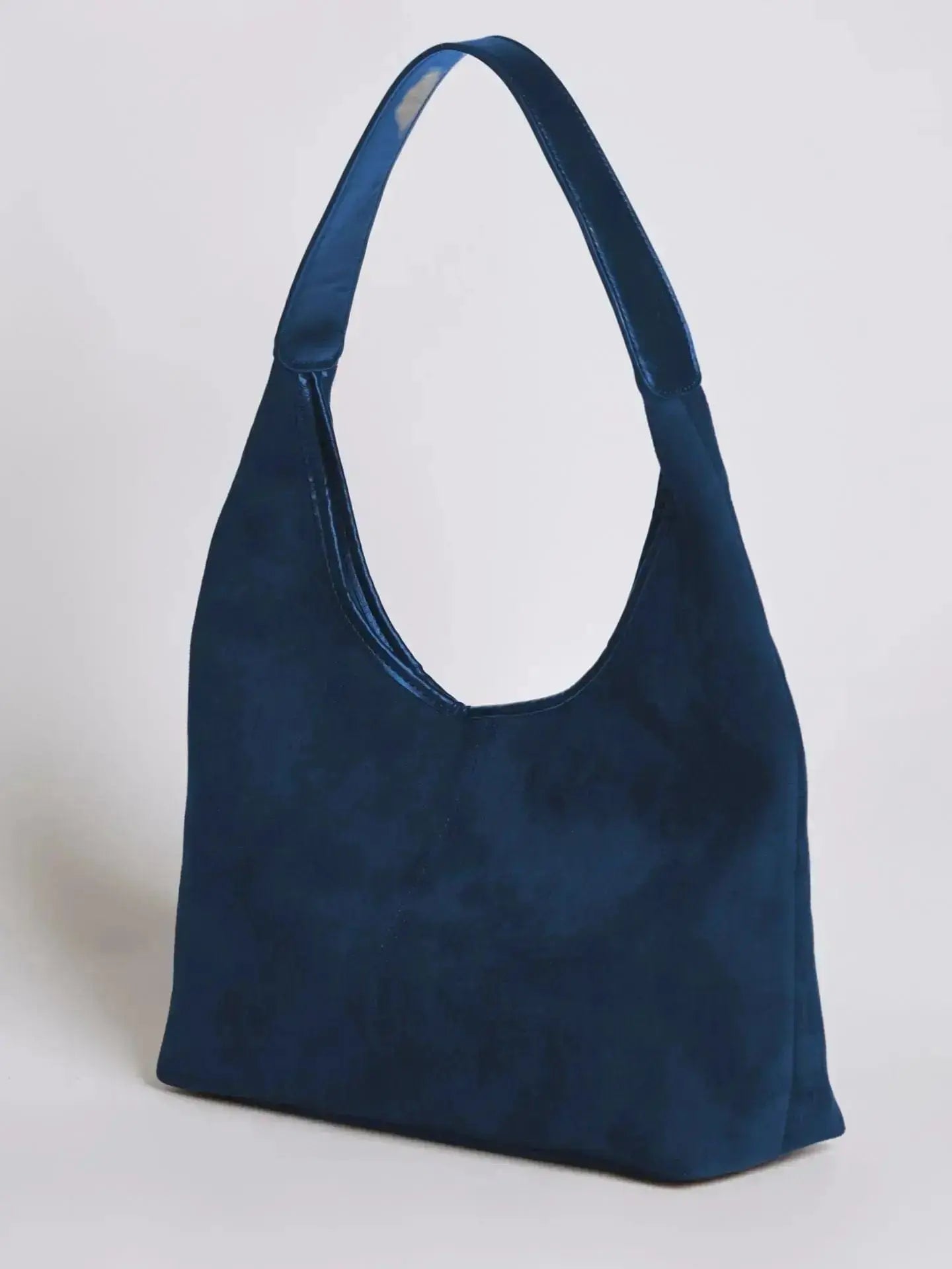 Suede Daily Leather Tote Noirvere