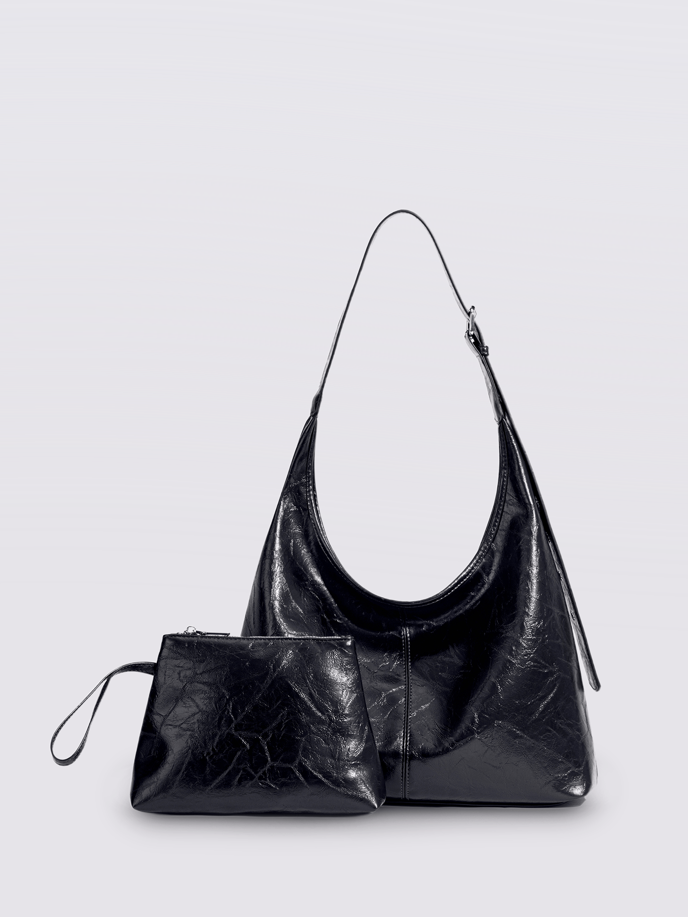 Crossbody Scarlett Distressed Leather Tote Noirvere