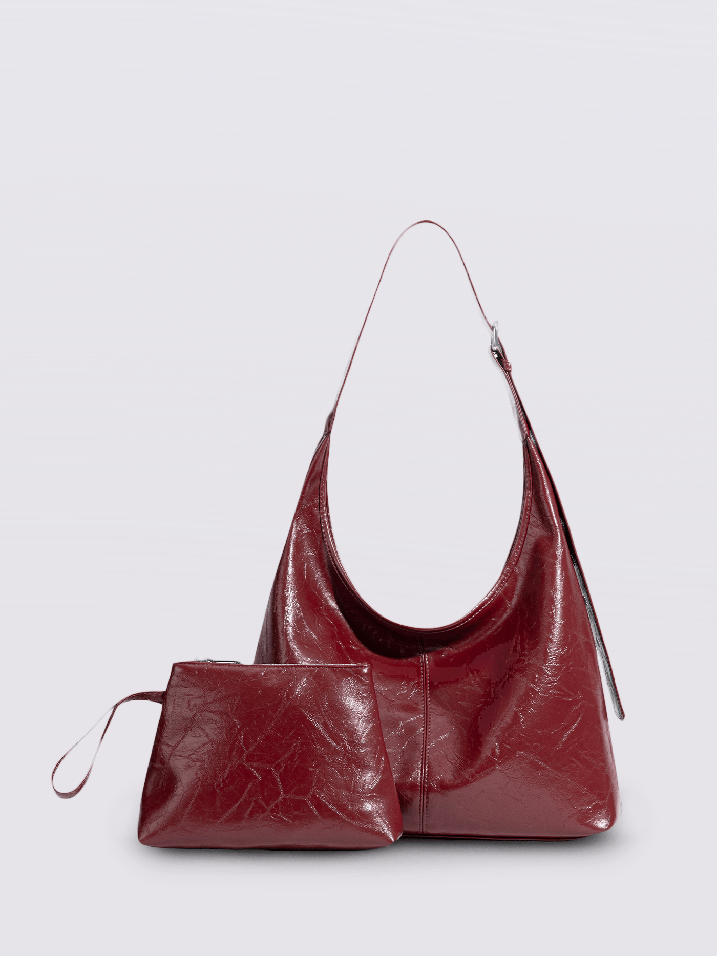 Crossbody Scarlett Distressed Leather Tote Noirvere