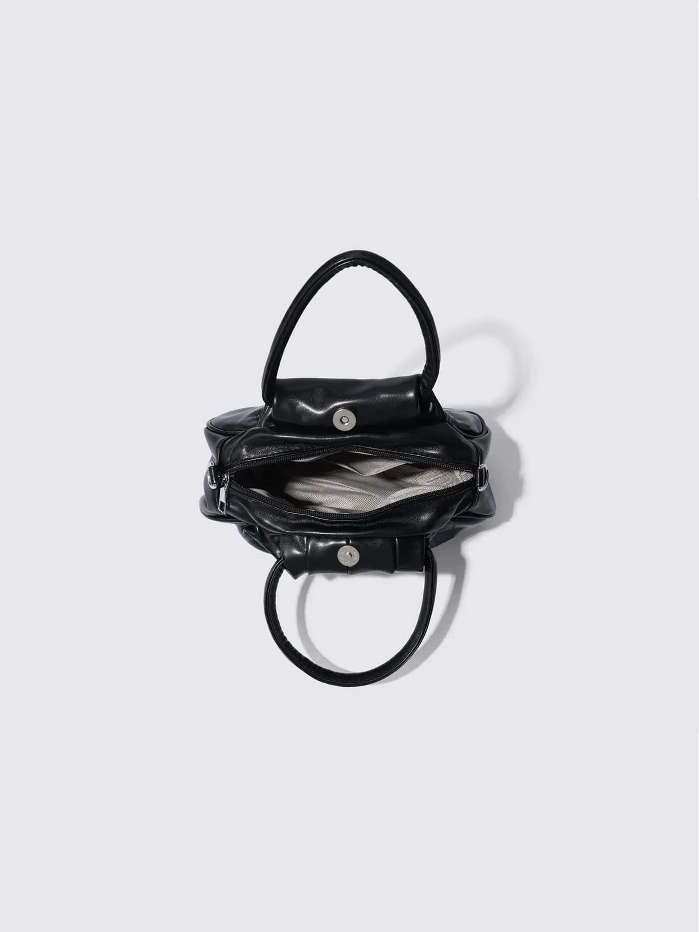 Sleek Slouchy Vienna Bag Noirvere