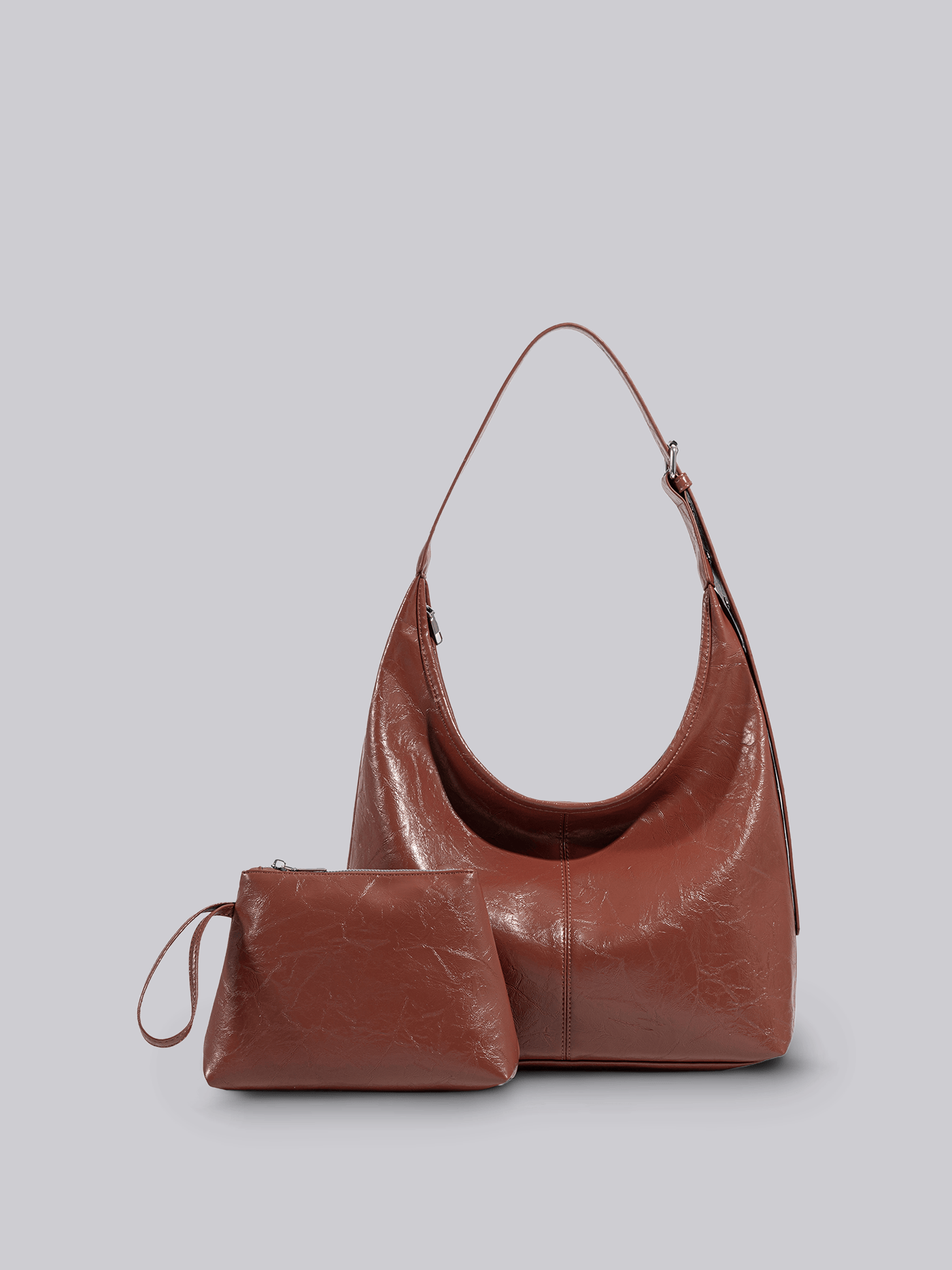 Crossbody Scarlett Distressed Leather Tote Noirvere