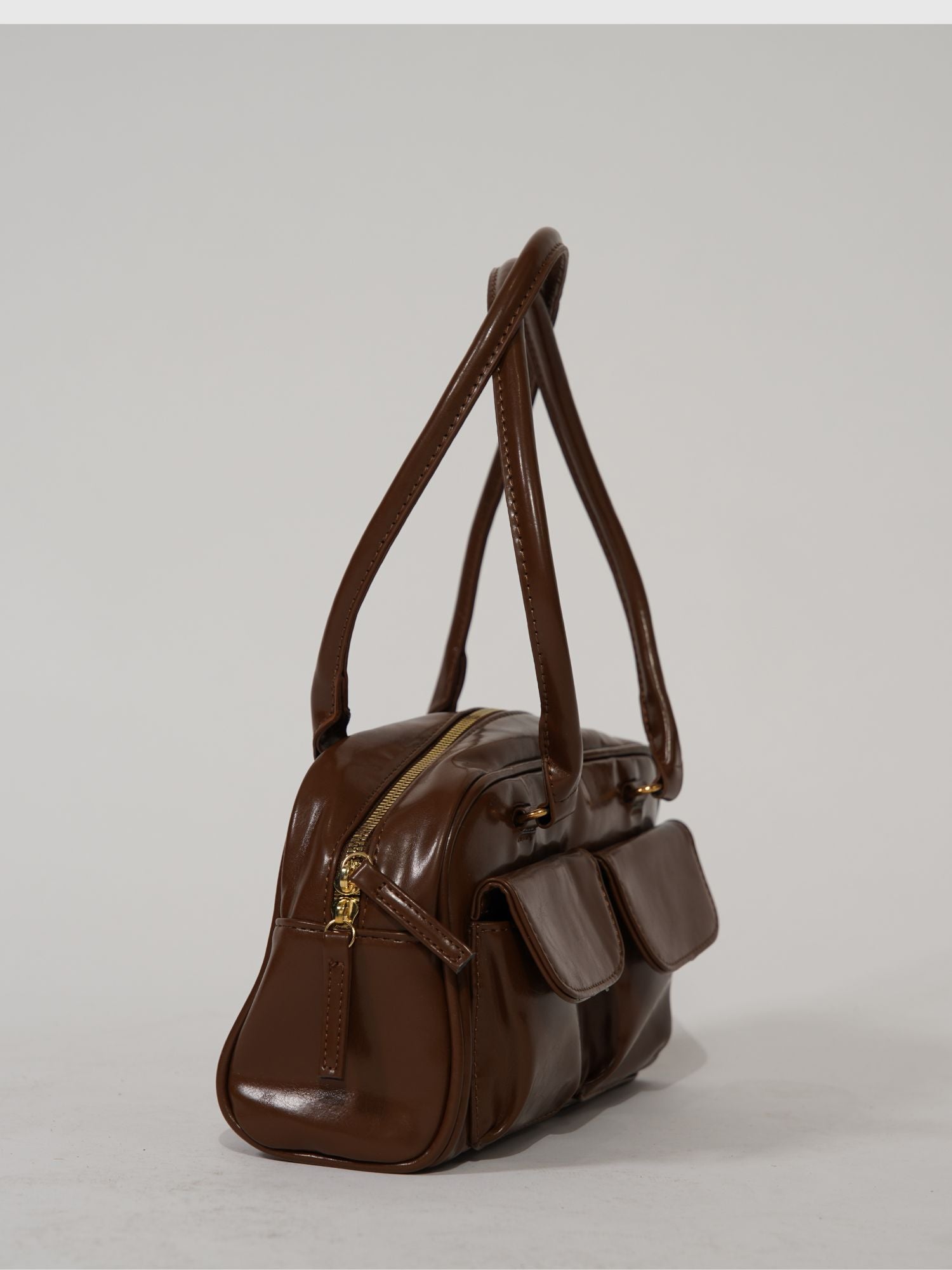 Sac de transport en cuir Sleek Daily