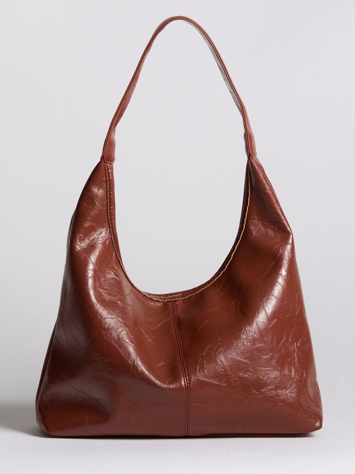 Borsa in pelle martellata Scarlett