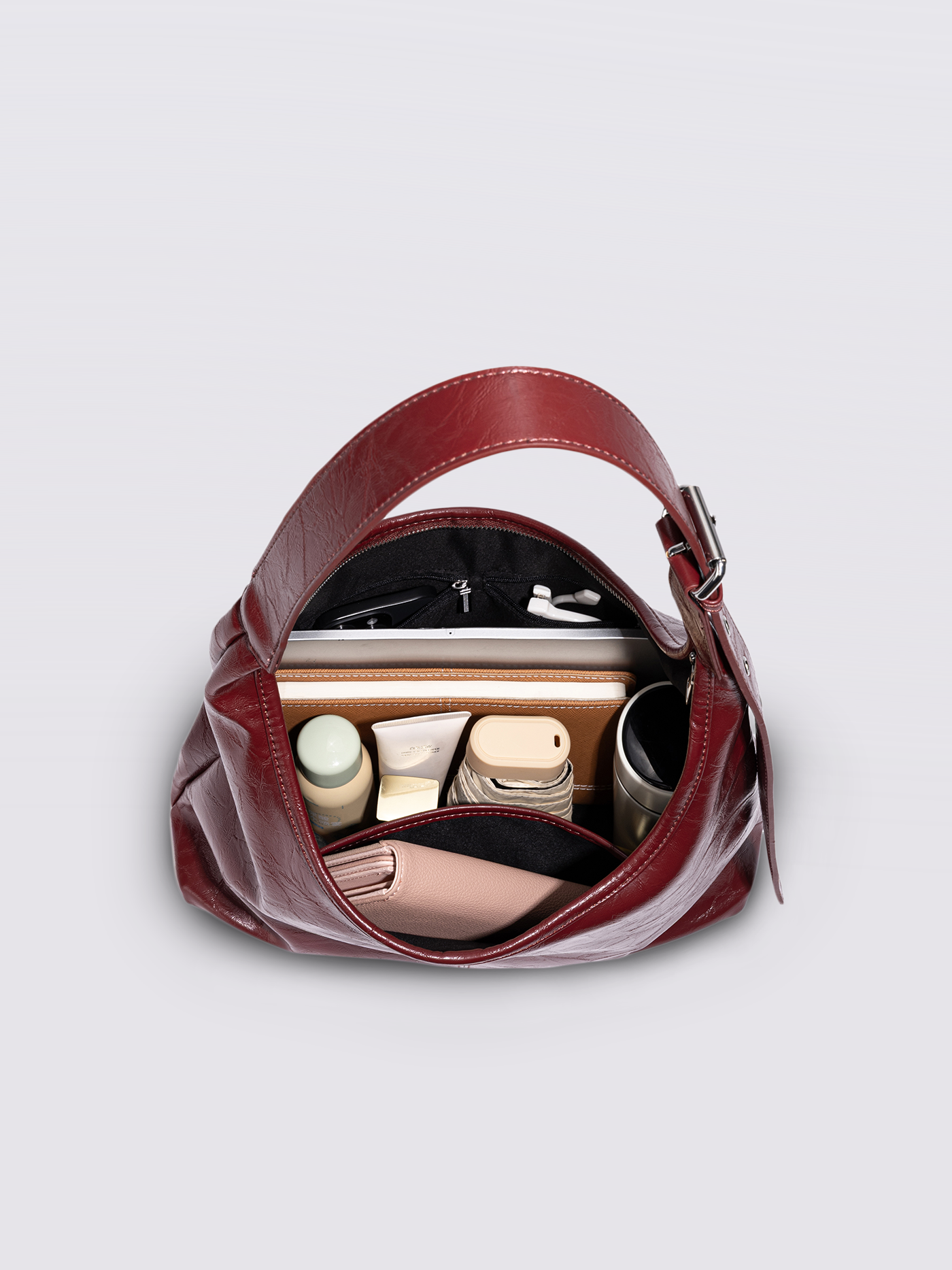 Crossbody Scarlett Distressed Leather Tote