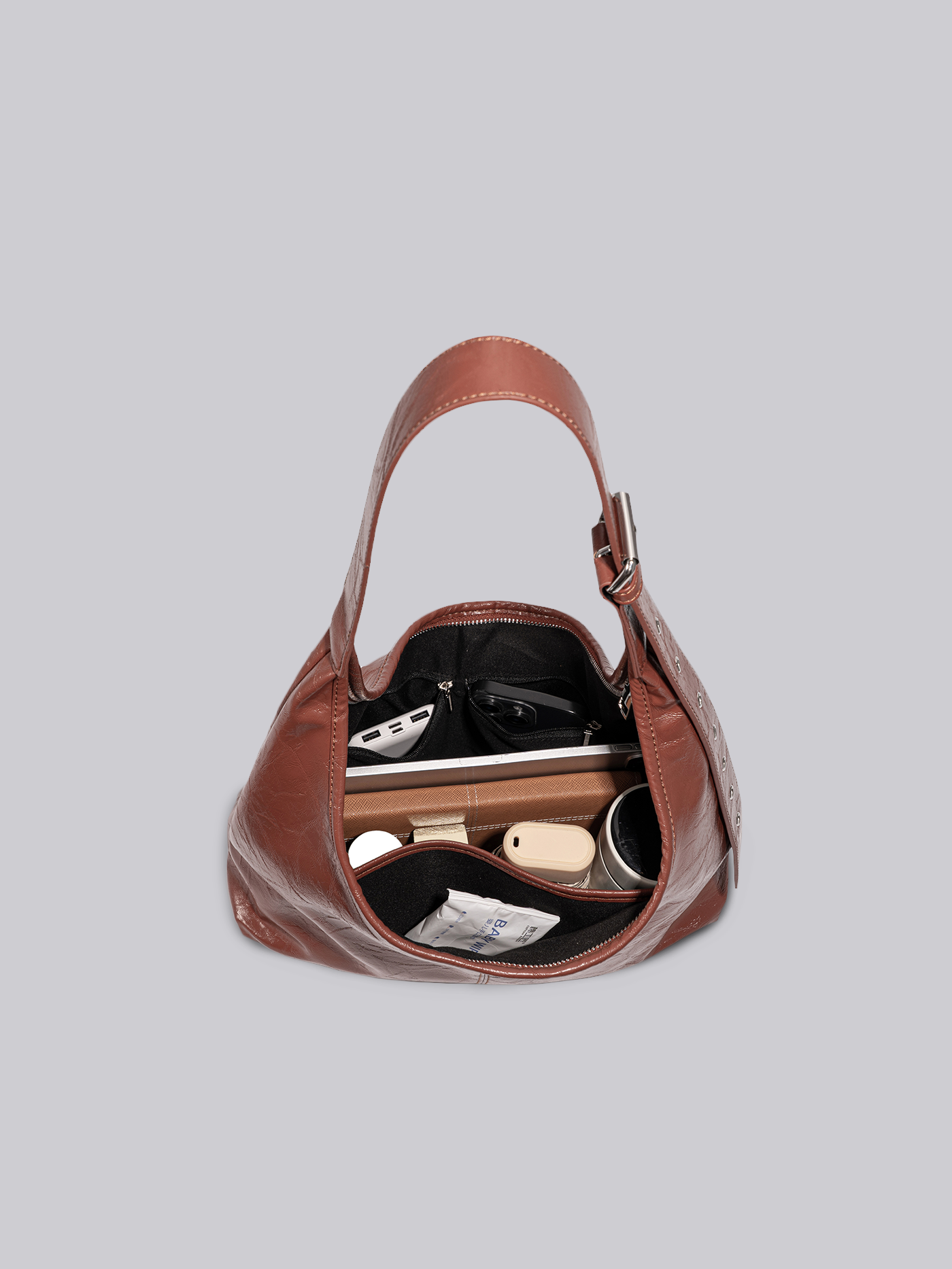 Crossbody Scarlett Distressed Leather Tote